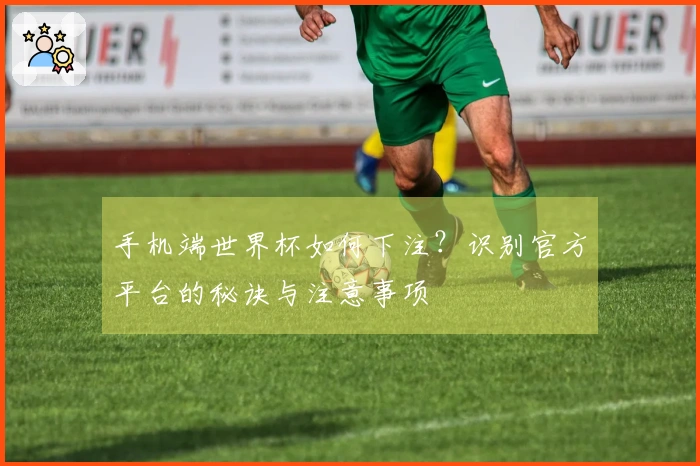 手机端世界杯如何下注？识别官方平台的秘诀与注意事项